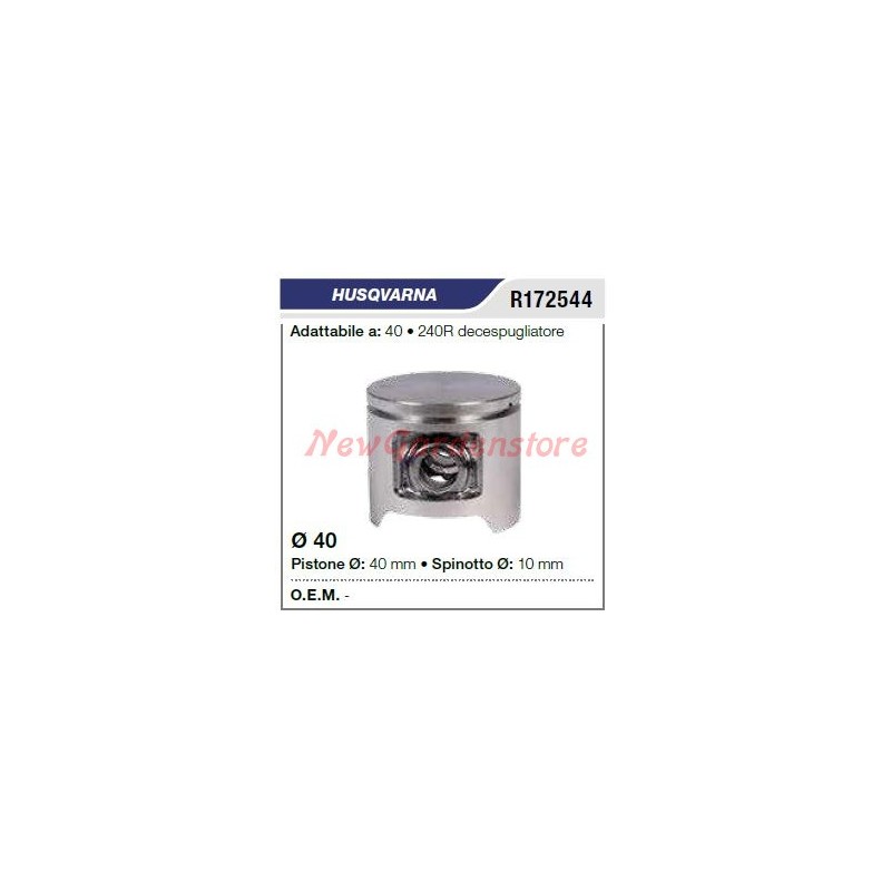 Segments d'axe de piston HUSQVARNA débroussailleuse 40 240R 172544