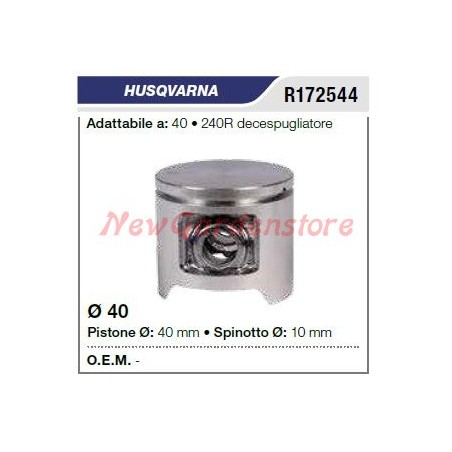 Segments d'axe de piston HUSQVARNA débroussailleuse 40 240R 172544 | Newgardenstore.eu