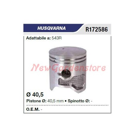 Segments d'axe de piston HUSQVARNA débroussailleuse 543R R172586 | Newgardenstore.eu