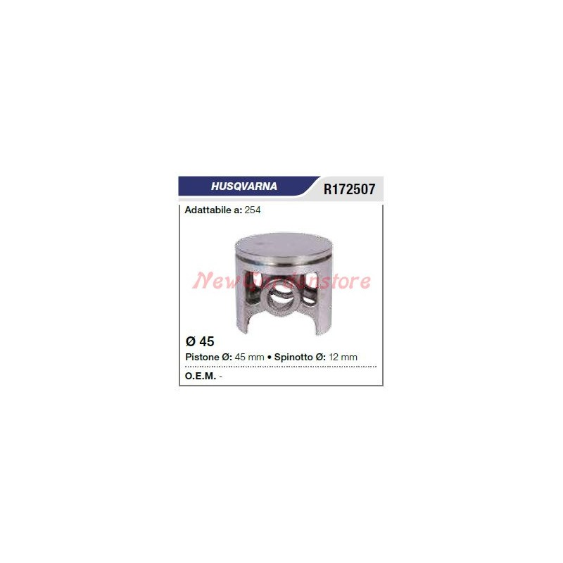 Segmentos de bulón de pistón Motosierra HUSQVARNA 254 172507