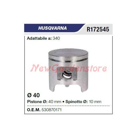 Piston pin segments HUSQVARNA chainsaw 340 172545 | Newgardenstore.eu