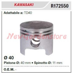 Segments d'axe de piston KAWASAKI débroussailleuse TD40 172550