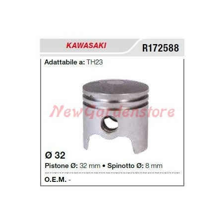 Piston pin segments KAWASAKI brushcutter TH23 172588 | Newgardenstore.eu