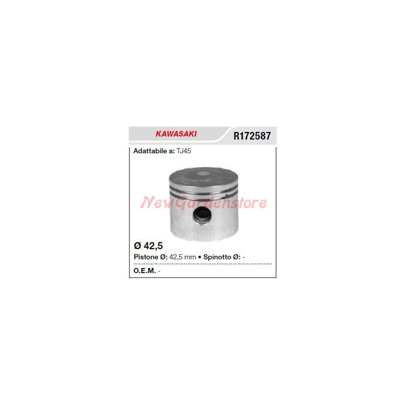 Segments d'axe de piston KAWASAKI taille-haie TJ45 172587