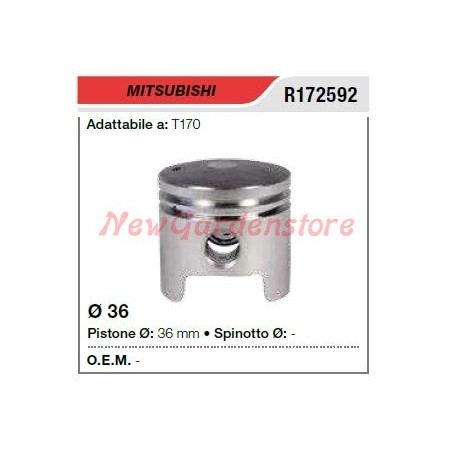 Segments d'axe de piston MITSUBISHI débroussailleuse T170 172592 | Newgardenstore.eu