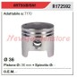 Segmentos de bulón de pistón MITSUBISHI desbrozadora T170 172592