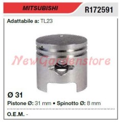 MITSUBISHI hedge trimmer TL23 piston pin segments 172591 | Newgardenstore.eu