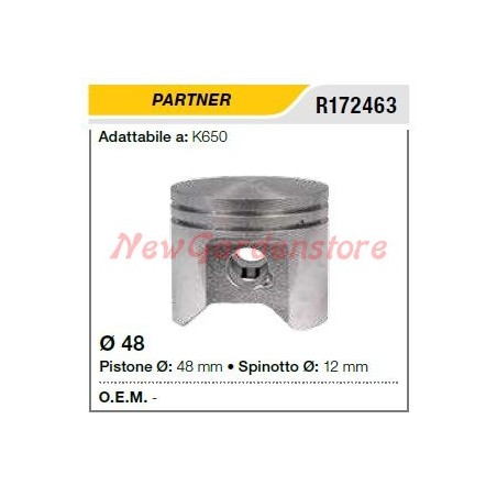 Piston pin segments PARTNER cut-off saw K650 172463 | Newgardenstore.eu