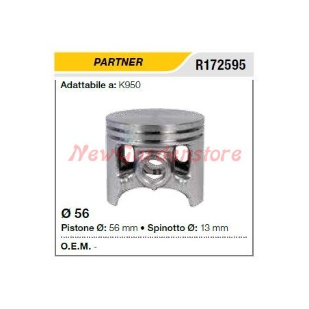 Piston pin segments PARTNER trunnion K950 172595 | Newgardenstore.eu