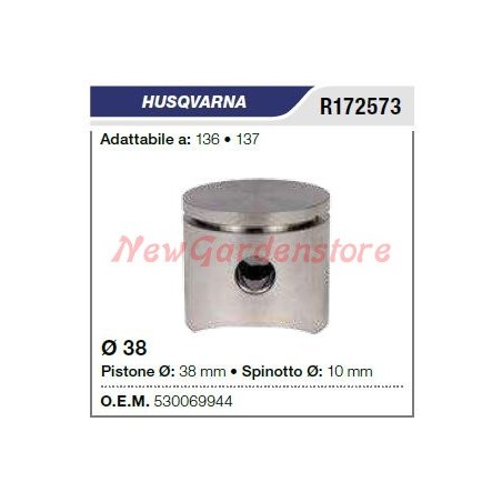 Piston pin segments seger HUSQVARNA chainsaw 136 137 | Newgardenstore.eu