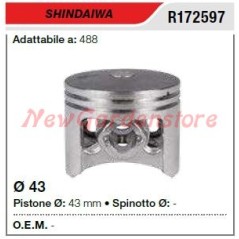 Pistone segmenti spinotto SHINDAIWA decespugliatore 488 172597