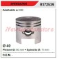 Segments d'axe de piston compatibles SHINDAIWA débroussailleuse B45 172539