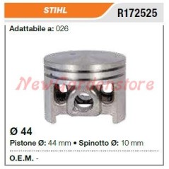 Pistone segmenti spinotto STIHL motosega 026 172525