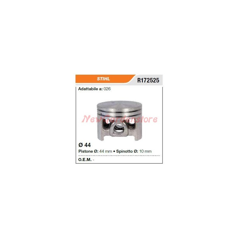 Motosierra STIHL 026 segmentos de pasador de pistón 172525