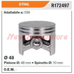 STIHL chainsaw piston pin segments 036 172497