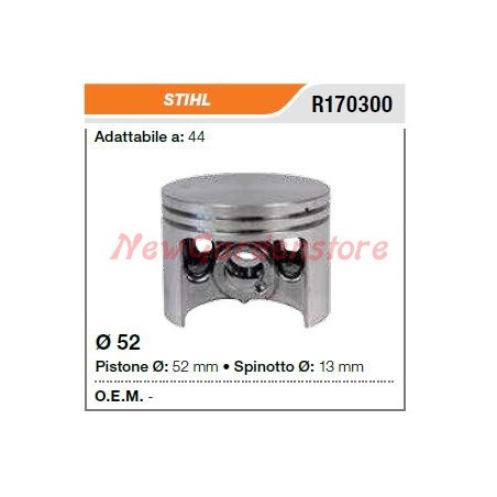 Segments d'axe de piston de tronçonneuse STIHL 44 170300 | Newgardenstore.eu