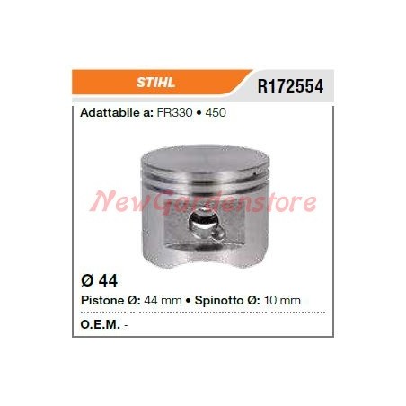 STIHL FR330 chainsaw dowel pin segments piston 450 R172554 | Newgardenstore.eu