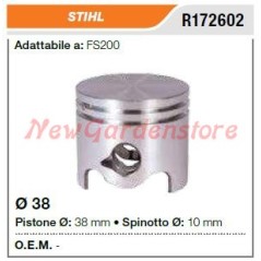 Pistone segmenti spinotto STIHL motosega FS200 172602