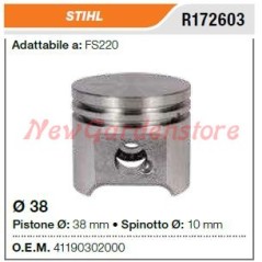 Pistone segmenti spinotto STIHL motosega FS220 172603 41190302000