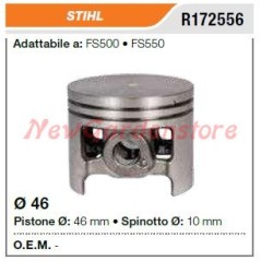 Pistone segmenti spinotto STIHL motosega FS500 550 172556