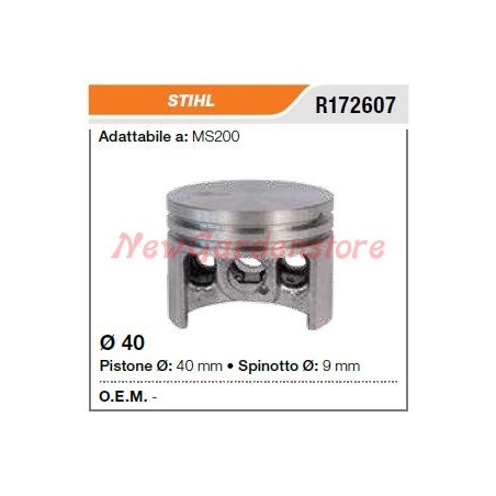 Piston pin segments STIHL chainsaw MS200 172607 | Newgardenstore.eu