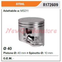 Segments de l'axe de piston de la tronçonneuse STIHL MS211 172609 | Newgardenstore.eu