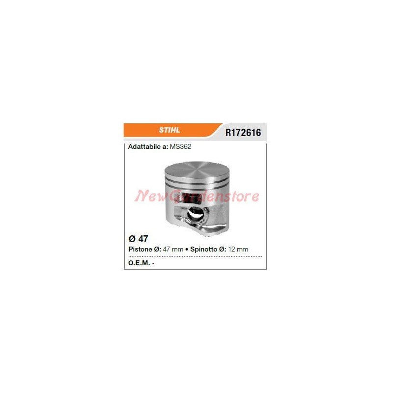 STIHL chainsaw MS362 piston pin segments 172616