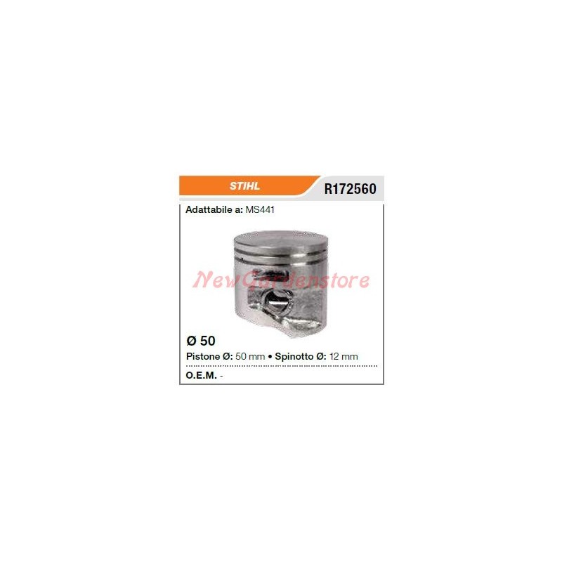 STIHL chainsaw MS441 piston pin segments 172560