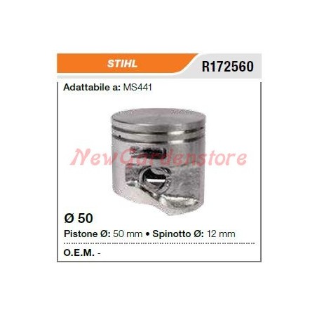 STIHL chainsaw MS441 piston pin segments 172560 | Newgardenstore.eu