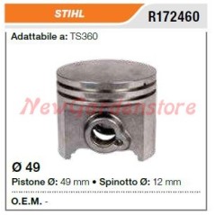 Pistone segmenti spinotto STIHL troncatore TS360 172460