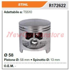 Pistone segmenti spinotto STIHL troncatore TS510 172622