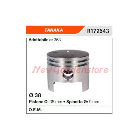 TANAKA chainsaw piston pin segments 358 172543 | Newgardenstore.eu