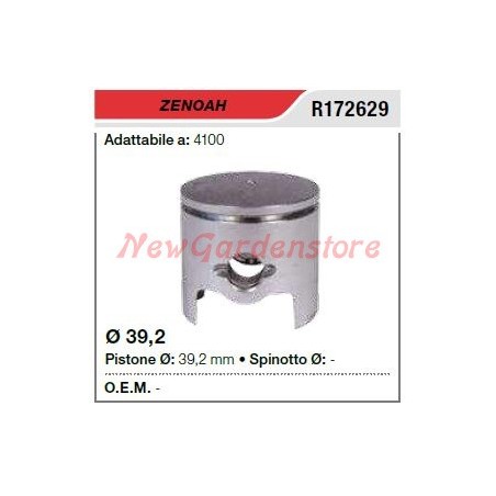 Segmentos de bulón de pistón ZENOAH Motosierra ZENOAH 4100 172629 | Newgardenstore.eu