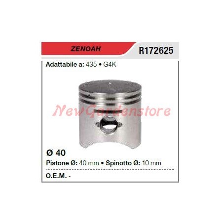 Piston pin segments ZENOAH chainsaw 435 G4K 172625 | Newgardenstore.eu