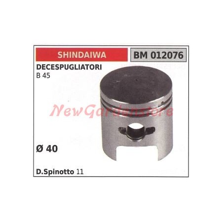 Pistón SHINDAIWA para desbrozadora B45 012076 | Newgardenstore.eu