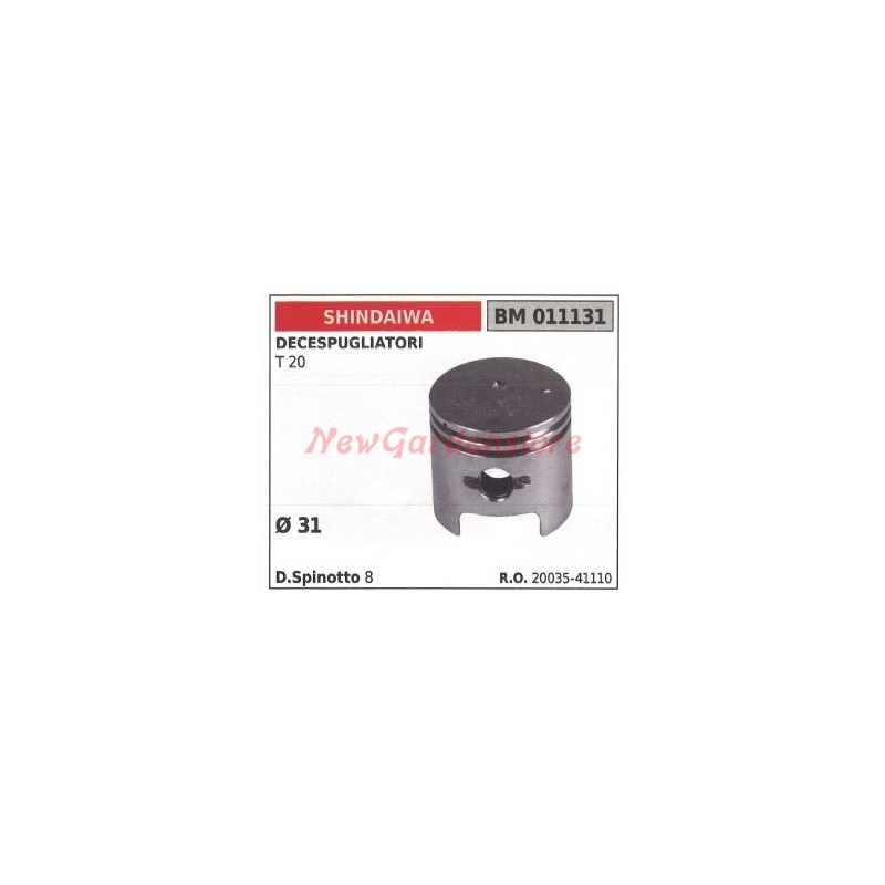 SHINDAIWA Piston pour débroussailleuse T20 011131