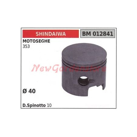 Pistone SHINDAIWA motosega 353 012841 | Newgardenstore.eu