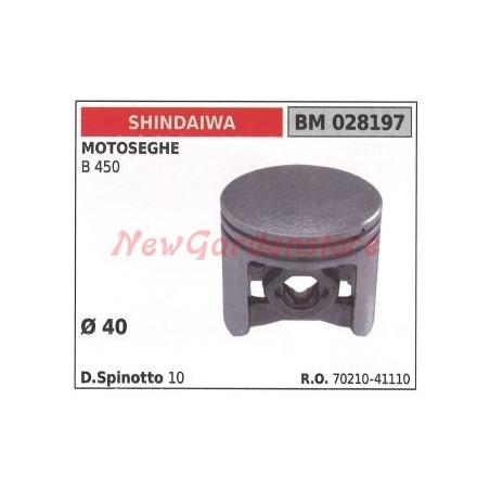 SHINDAIWA Kettensägenkolben B 450 028197 | Newgardenstore.eu