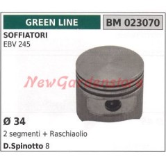 Pistón soplador EBV 245 Ø  34mm GREENLINE 023070