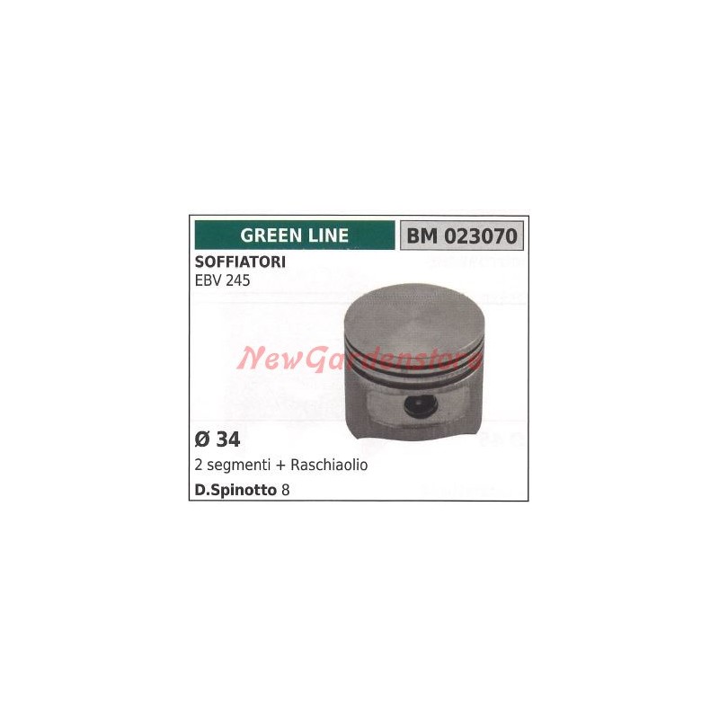 Blower piston EBV 245 Ø  34mm GREENLINE 023070