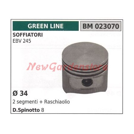 Gebläsekolben EBV 245 Ø 34mm GREENLINE 023070 | Newgardenstore.eu