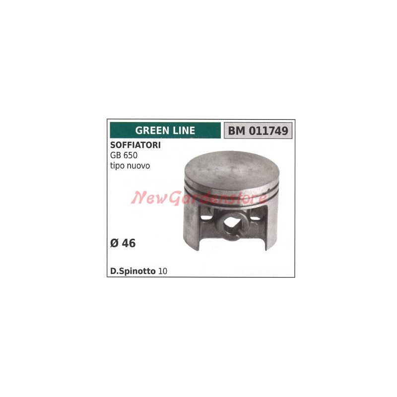 Blower piston GB 650 new type Ø  46mm GREENLINE 011749