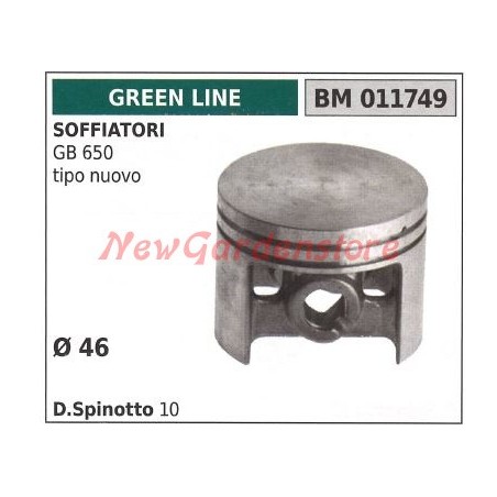 Pistón soplador GB 650 nuevo Ø 46mm GREENLINE 011749 | Newgardenstore.eu