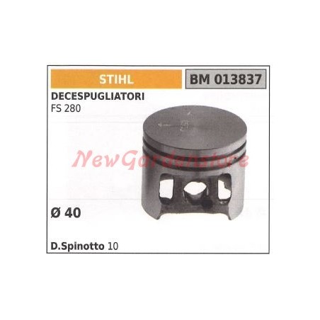 STIHL piston pour débroussailleuse FS280 013837 | Newgardenstore.eu