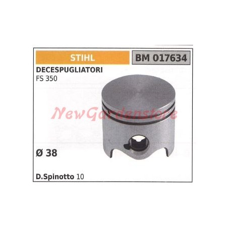 STIHL piston FS350 débroussailleuse 017634 | Newgardenstore.eu