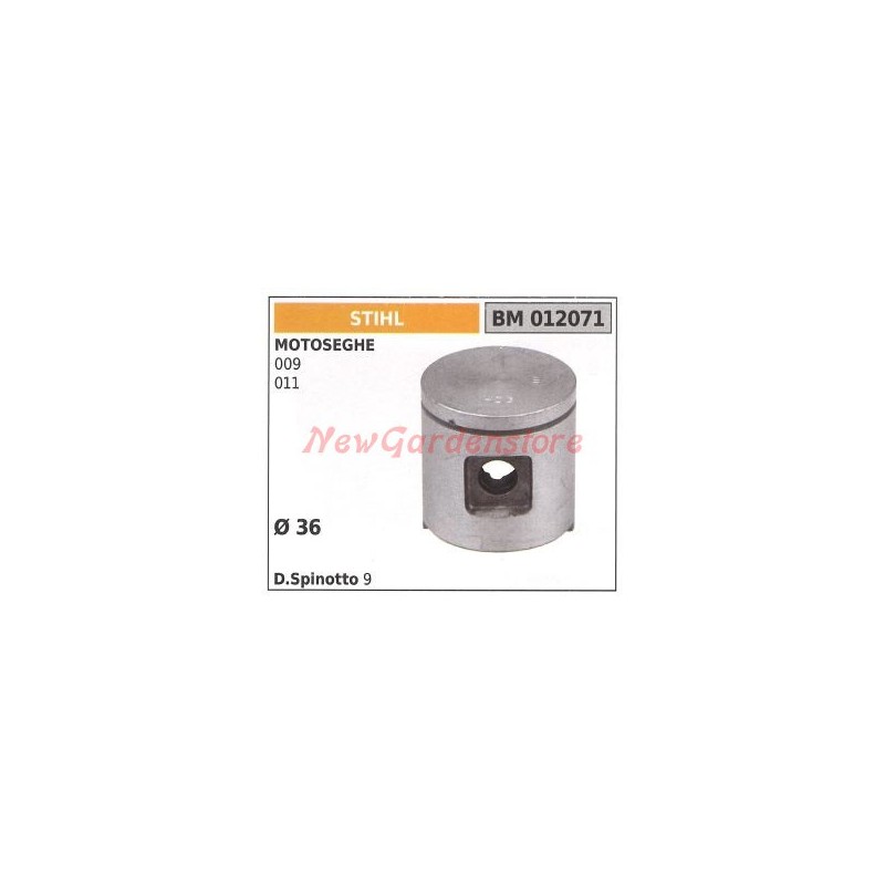 STIHL chainsaw piston 009 011 012071