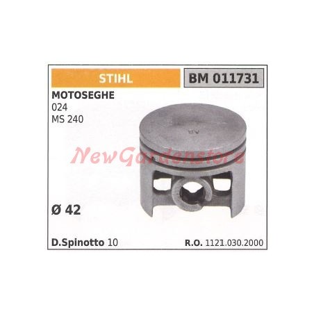 Piston STIHL pour tronçonneuse 024 MS240 011731 | Newgardenstore.eu