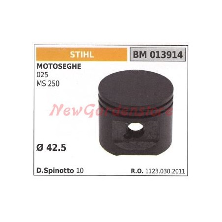 Piston STIHL pour tronçonneuse 025 MS250 013914 | Newgardenstore.eu