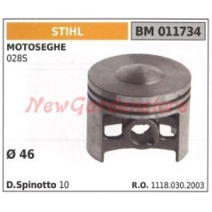 STIHL chainsaw piston 028S 011734 | Newgardenstore.eu