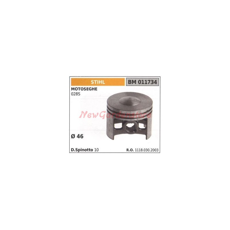 Piston pour tronçonneuse STIHL 028S 011734